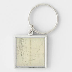 Daivs Straits and Baffin Islands Bay Key Ring