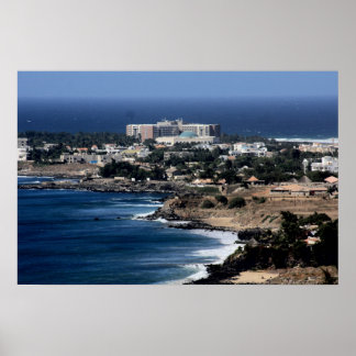 Dakar,Senegal African West Coast  Canvas Poster