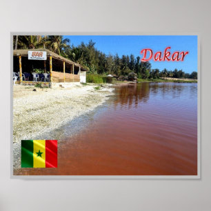 Dakar - Senegal - Panorama - Poster