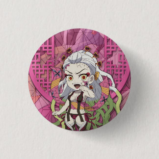 Daki Upper Moon 6 Chibi 3 Cm Round Badge