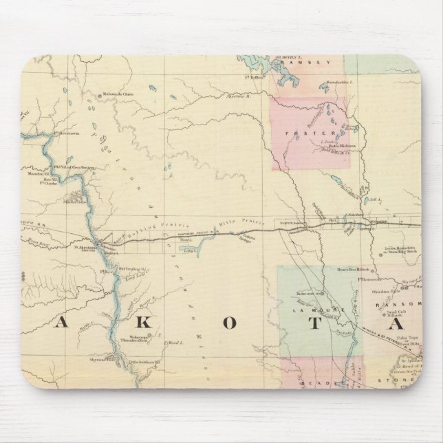 Dakota 2 mouse mat (Front)