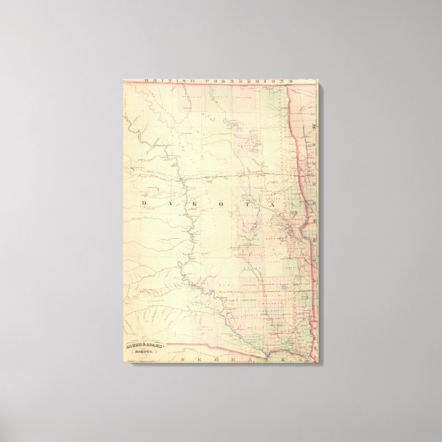 Dakota 4 canvas print (Front)