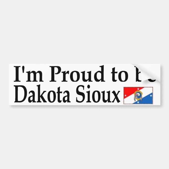 dakota bumper sticker (Front)