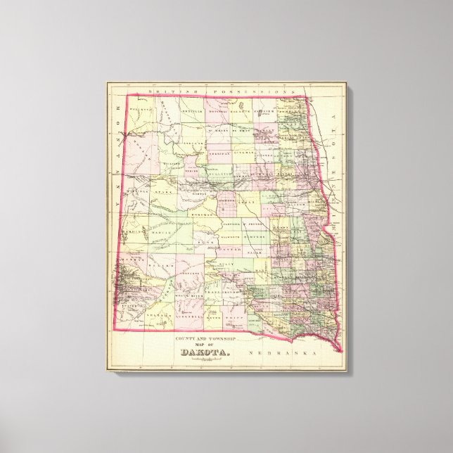 Dakota Canvas Print (Front)