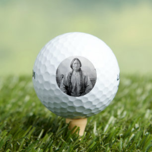 Dakota Leader Sitting Bull Native American Indian  Golf Balls