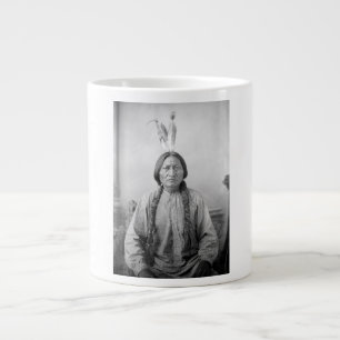 Dakota Leader Sitting Bull Native American Indian  Large Coffee Mug