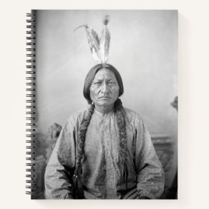 Dakota Leader Sitting Bull Native American Indian  Notebook