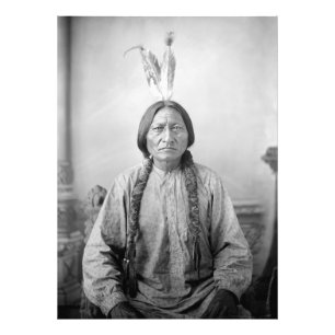 Dakota Leader Sitting Bull Native American Indian  Photo Print