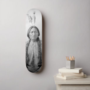 Dakota Leader Sitting Bull Native American Indian Skateboard