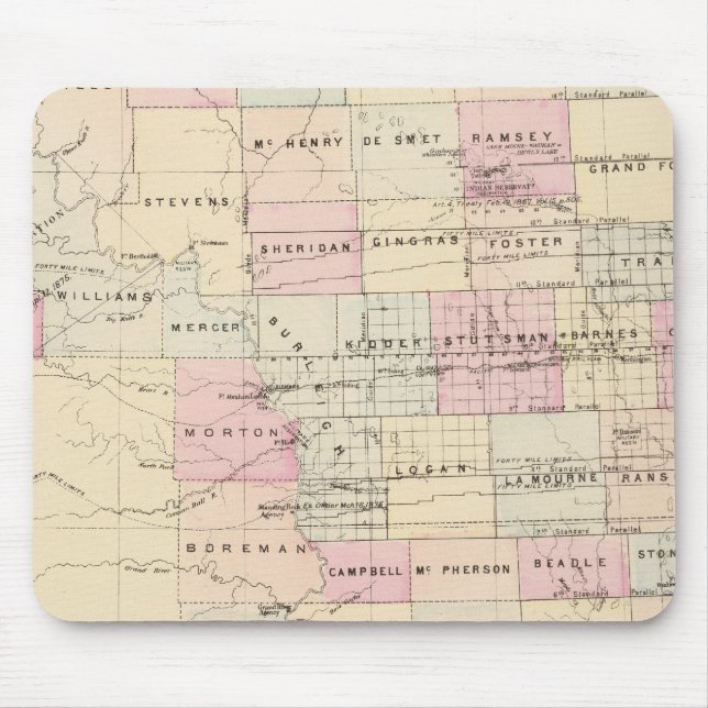 Dakota Mouse Mat (Front)