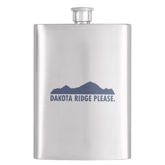 Dakota Ridge Please Hip Flask (Front)