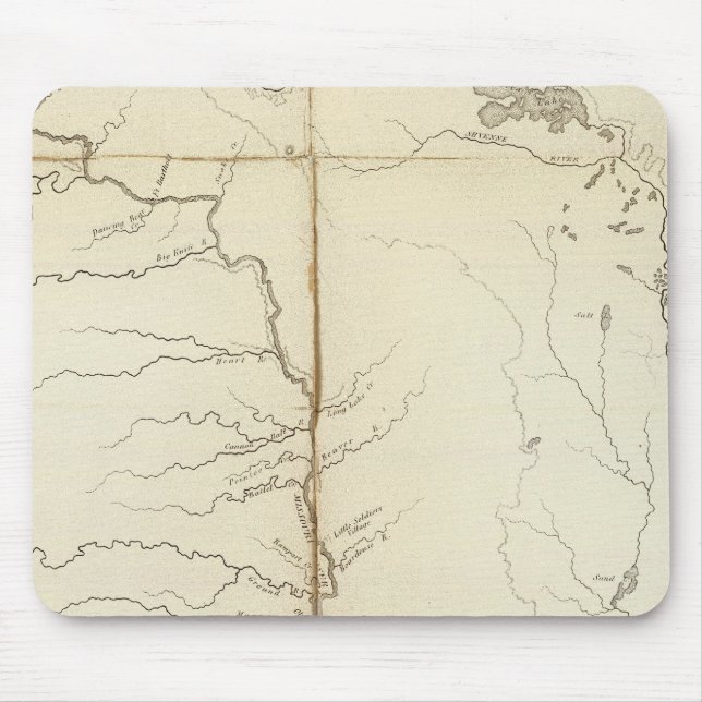 Dakota Territory Mouse Mat (Front)