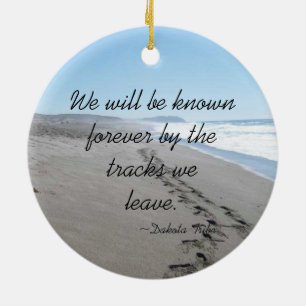 Dakota Tribe Quote Ornament