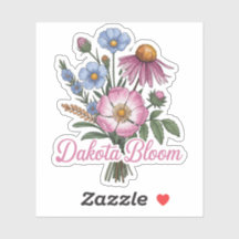 Dakota Wildflower Bloom – Boho Floral Prairie Desi