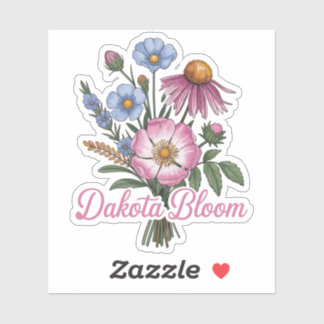 Dakota Wildflower Bloom – Boho Floral Prairie Desi