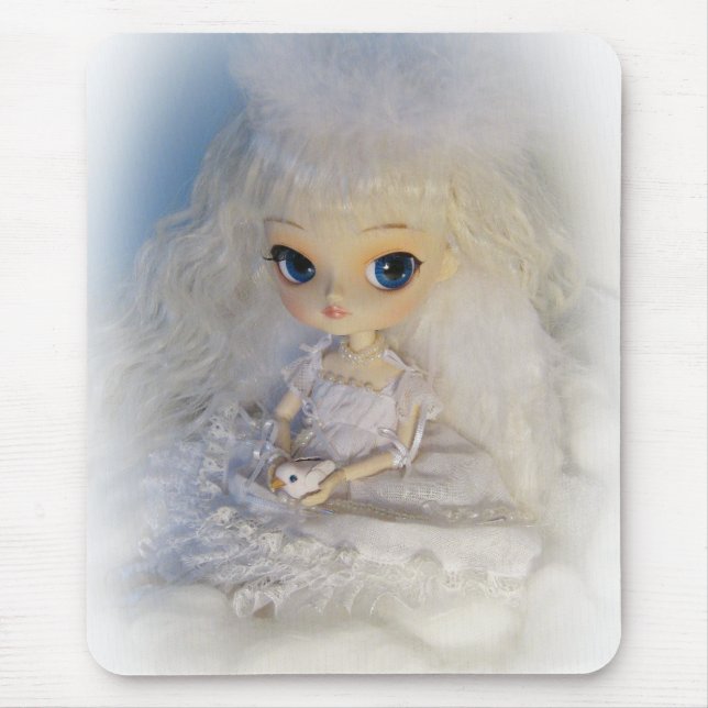 Dal Milch Guardian Angel Doll Mousepad (Front)