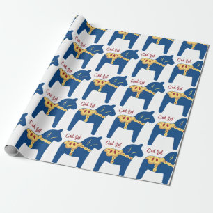 Dala God Jul Wrapping Paper