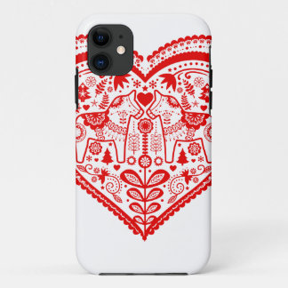 Dala Heart iPhone 11 Case