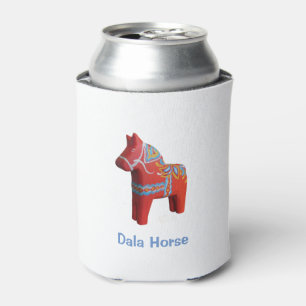 Dala Horse Can Cooler