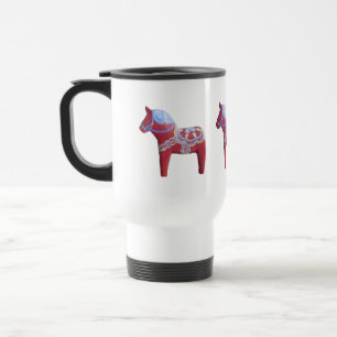 Dala Horse Commuter Mug