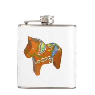 Dala Horse flask