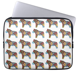 Dala Horse Folk Art Laptop Case 