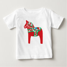 Dala Horse Infant t-shirt