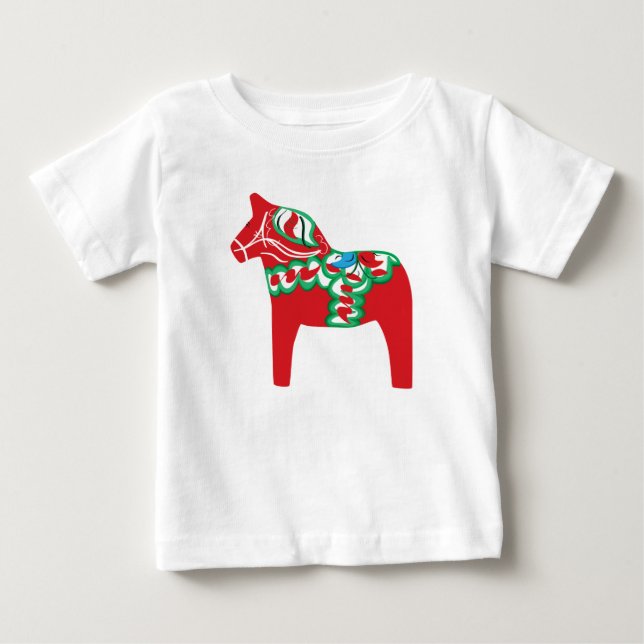 Dala Horse Infant t-shirt (Front)