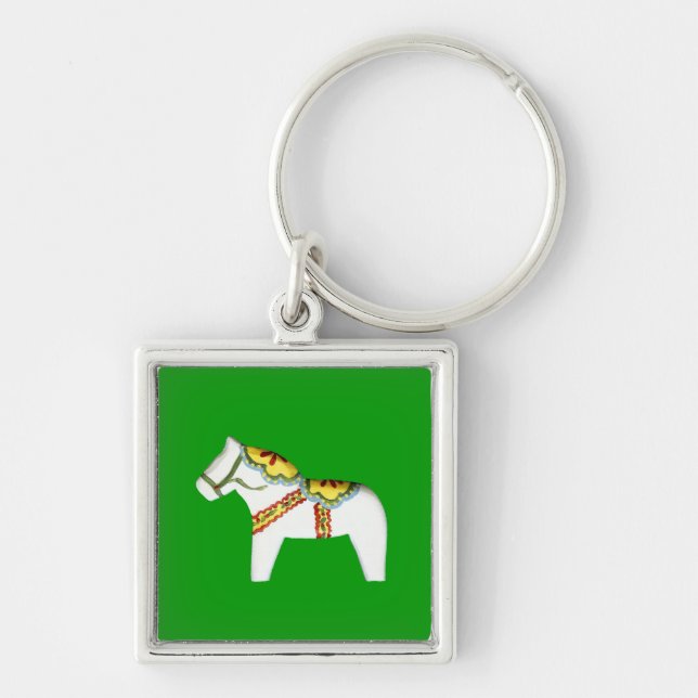 Dala Horse Keychain (Front)