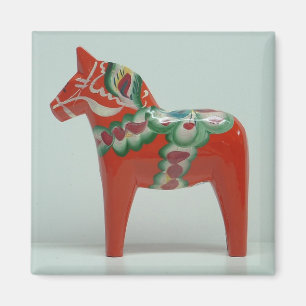 DALA HORSE magnet (red)
