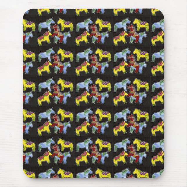 Dala Horse Mousepad (Front)