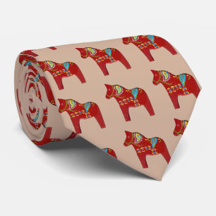 Dala Horse Necktie