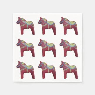 Dala Horse Paper Napkins