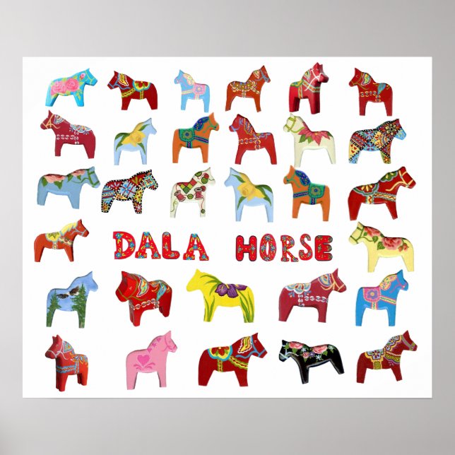 Dala Horse Poster (Front)