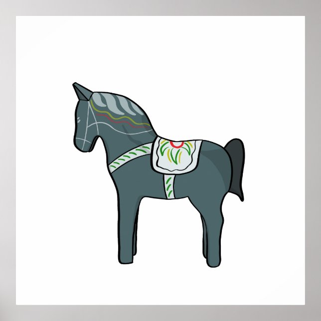 Dala horse poster (Front)