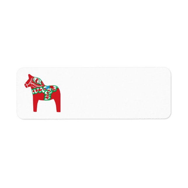 Dala Horse Return Labels (Front)