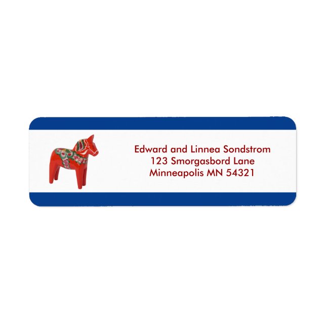 Dala Horse Scandinavia (Front)