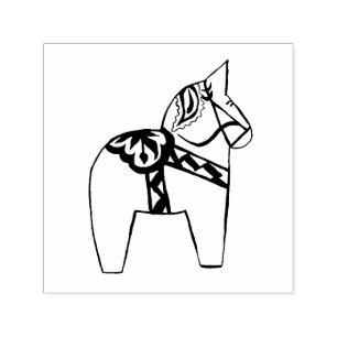 Dala Horse Self-inking Stamp
