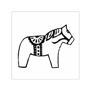 Dala Horse Self-inking Stamp