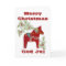 Dala Horse Swedish Christmas Card