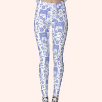 Dala Horse Swedish Indigo and White Pattern