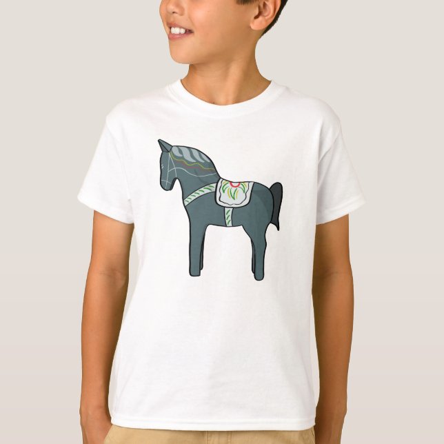 Dala horse T-Shirt (Front)