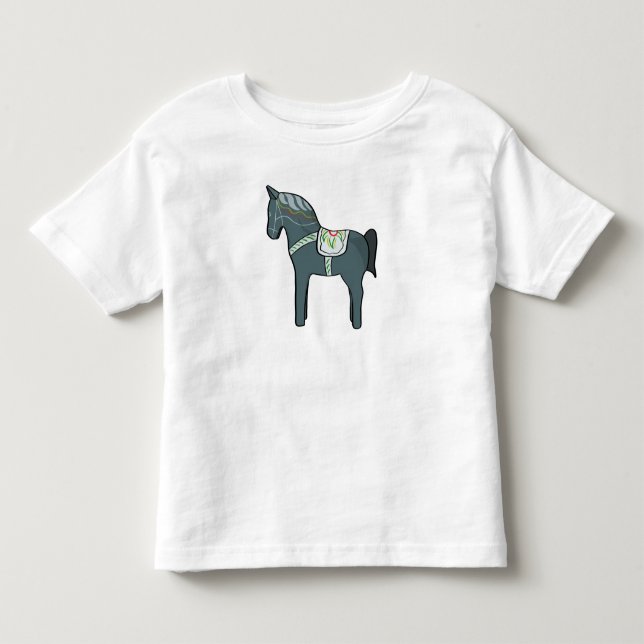 Dala horse toddler T-Shirt (Front)