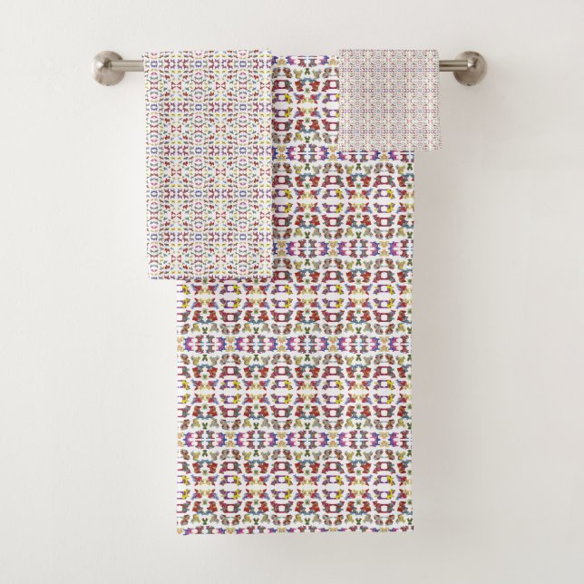 Dala Horses Bath Towel Set (Insitu)