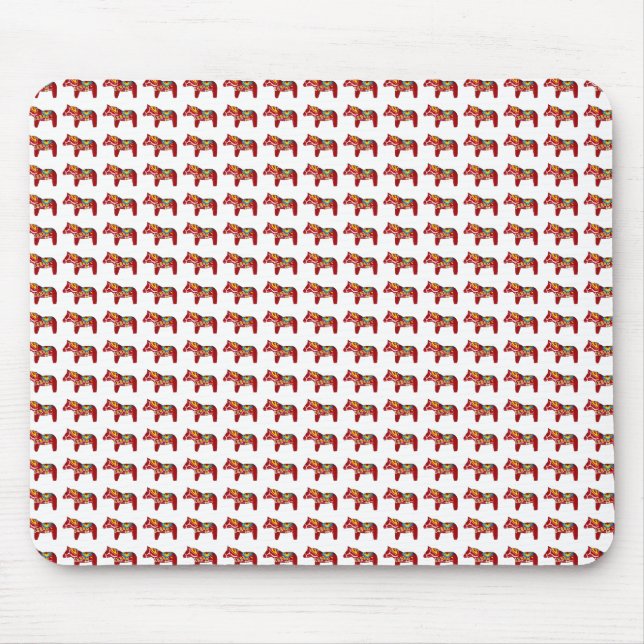 Dala Horses Mouse Mat (Front)