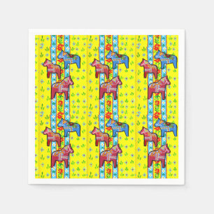 Dala Horses Napkin