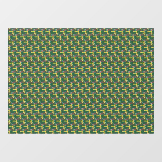 Dala Horses Window Cling (Sheet)