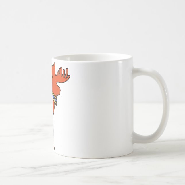 Dala Moose Coffee Mug (Right)