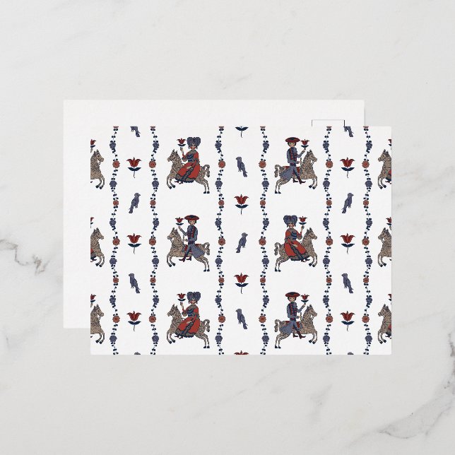 Dala W - Foil Postcards (Front/Back)