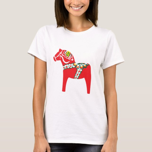 Dalahäst | Dala horse T-Shirt (Front)